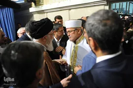 دیدار مسئولان نظام، مهمانان کنفرانس وحدت اسلامی و سفرای کشورهای اسلامی