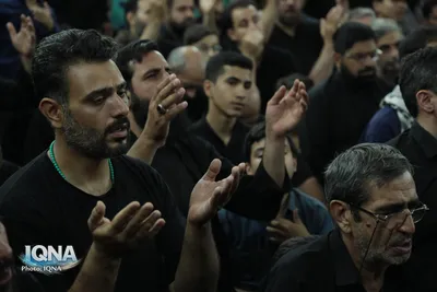 سوگ رضوی در حرم مطهر امامزاده علی بن جعفر(ع) قم