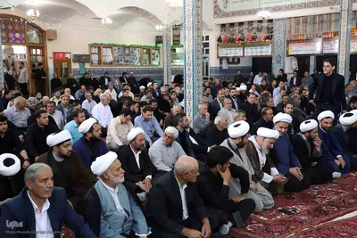 مراسم تکریم و معارفه امام جمعه سابق و جدید شهرستان اهر
