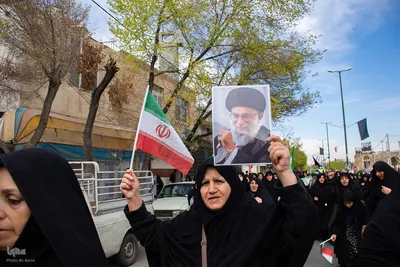 مراسم راهپیمایی محکومیت جنایات آمریکا و رژیم صهیونیستی در اصفهان