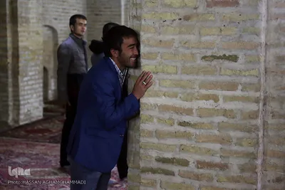 بازدید شرکت کنندگان سومین مراسم ملی بزرگداشت مجاهدان در غربت از آثار تاریخی دامغان