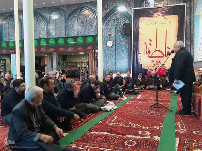 مراسم عزاداری شهادت حضرت زهرا(س) در مساجد اهر