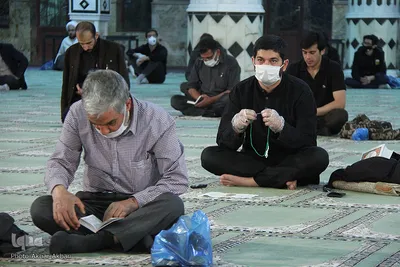 مراسم احیای شب قدر در شهرکرد