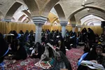 مراسم دعای عرفه در مسجد بزرگ خوزان خمینی‌شهر