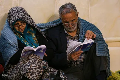 مراسم احیای شب قدر در شاهچراغ