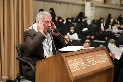 دیدار پیشکسوتان و فعالان دفاع مقدس و مقاومت با رهبر انقلاب