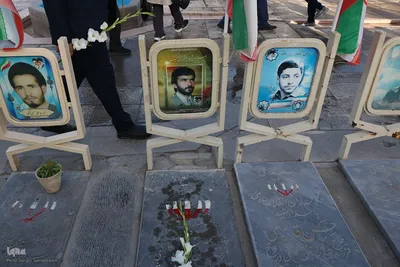 تجدید میثاق اعضای جهاددانشگاهی واحد اصفهان با شهدا