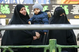 اجتماع عزاداران فاطمی در میدان هفت تیر تهران