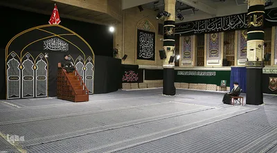 مراسم عزاداری شب عاشورای حسینی در حسینیه امام خمینی(ره)
