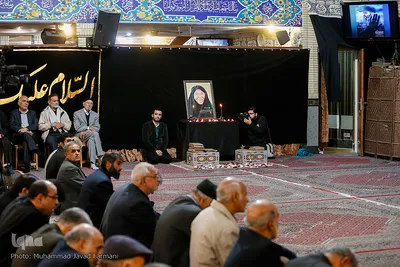 مراسم یادبود «مادر حزب الله»