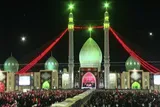 جمکران؛ میعادگاه وداع هزاران دلداده با رهبر شهید انقلاب + فیلم
