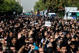 تشییع پیکر ۱۳۵ شهید گمنام دفاع مقدس