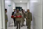تجلیل از پرستاران بیمارستان امام حسین(ع) توسط گروه فرهنگی و جهادی خادم‌الشهداء‎