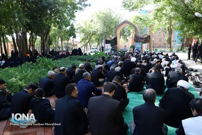 مراسم قرائت زیارت اربعین در اهر