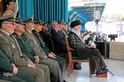 حضور رهبر معظم انقلاب در مراسم دانش‌آموختگی،دانشجویان دانشگاه علوم انتظامی