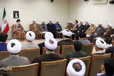دیدار مسئولان دفتر تبلیغات اسلامی حوزه علمیه قم با رهبر انقلاب