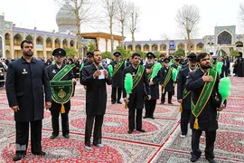 بارگاه منور حضرت شاهچراغ (ع) در نوروز ۹۶