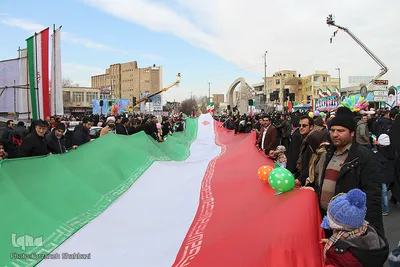 مراسم راهپیمایی یوم الله ۲۲ بهمن در تبریز