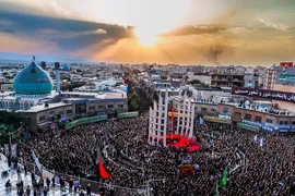 حسینیه ایران؛ دسته عزاداری حسینیه اعظم زنجان‎‎
