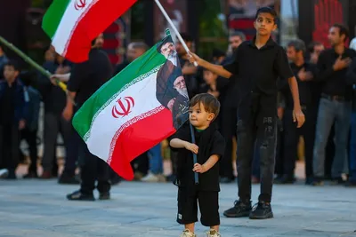مراسم عزاداری حسینی در سنگ فرش مصلای تبریز