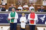 تجلیل از مادران و همسران شهدا در خوی‎