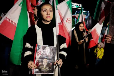 مراسم آیینی «پرچمداران ایران» به مناسبت روز جمهوری اسلامی ایران