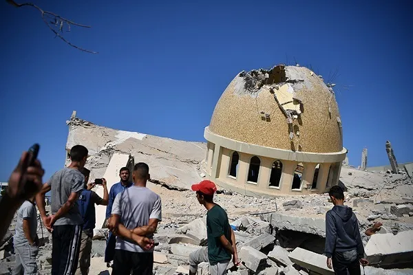 İsrail'in Gazze saldırılarında yıkılan cami sayısı 33'e yükseldi
