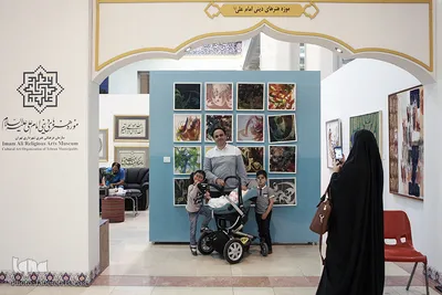هنر دینی در نمایشگاه قرآن
