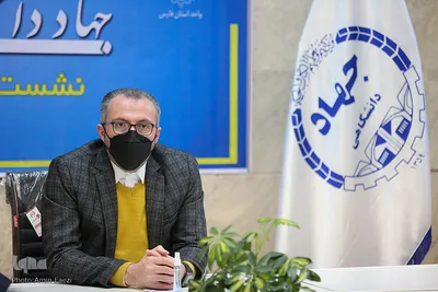 نشست خبری مظاهر بابایی رئیس جهاد دانشگاهی استان فارس