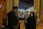 مراسم تحویل سال نو در حرم مطهر شاهچراغ (ع) شیراز‎