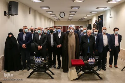 آیین تجلیل از سفیر پیشین فلسطین در تهران