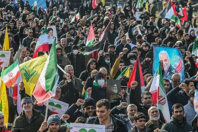 راهپیمایی ۲۲ بهمن درتهران