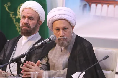 آیین رونمایی از نرم افزار آثار علامه مجاهد آیت الله العظمی سیدعبدالحسین نجفی لاری