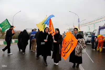 مسیر پیاده روی منتهی به مسجد جمکران
