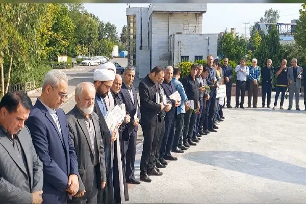 تجمع دانشگاهیان دانشگاه آزاداسلامی مازندران در محکومیت هتک حرمت قرآن..