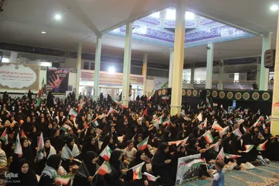 اجتماع عظیم زینبیون در میاندوآب مصلی امام خمینی (ره)‎