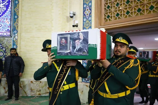 تشییع پیکر مطهر 5 شهید اقتدار آذربایجان شرقی