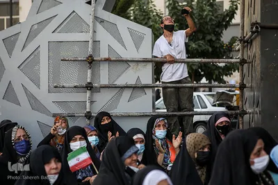 اجتماع دختران انقلاب برای حمایت از حجاب