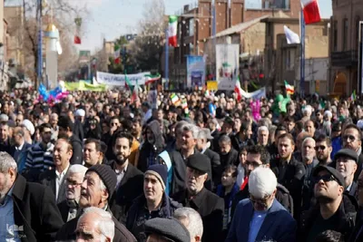 حضور پرشور مردم ارومیه در راهپیمایی ۲۲ بهمن‎