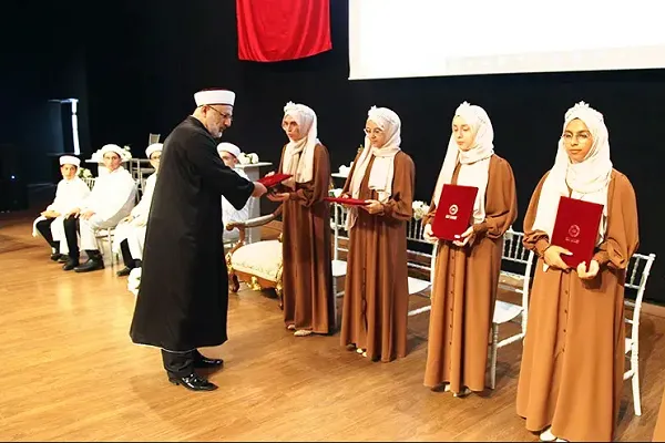 Çanakkale'de hafızlar icazet aldı