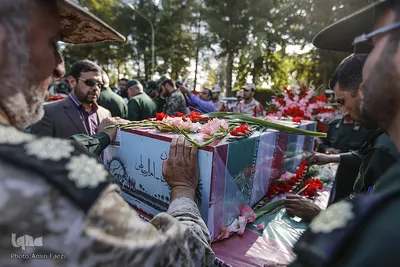 استقبال از 9 شهیدگمنام دوران دفاع مقدس ـ شيراز