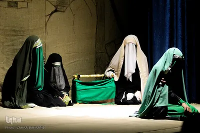 نمایش «سه ساله‌ای در شام» - مهاجران/عکاس:زهرا بهرامی