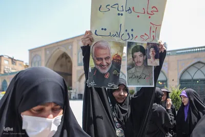 تجمع عفاف و حجاب در مسجد امام خمینی بازار