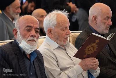 مراسم ترحیم مرحوم آیت الله ناصری