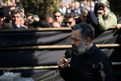 مراسم تشییع و خاکسپاری پیکر آتش نشان شهید «قریب رضا دارابی»