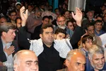 آیین وداع با پیکر سردار شهید محمدرضا زاهدی در گلستان شهدای اصفهان