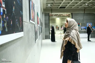 آیین افتتاح نمایشگاه عکس «تهران؛ خط مقدم مقاومت»