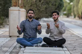 مراسم دعای عرفه در گلزار شهدای بهشت زهرا(س)