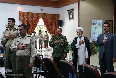 اختتامیه مسابقات قرآن خانواده‌های کارکنان شمال‌شرق ارتش