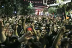 دسته عزاداری هیئت فاطمیون زنجان در شب عاشورا